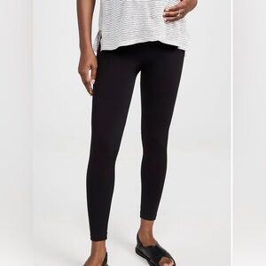 NWOT Spanx Maternity Look at Me Now Seamless Legging Size S Black